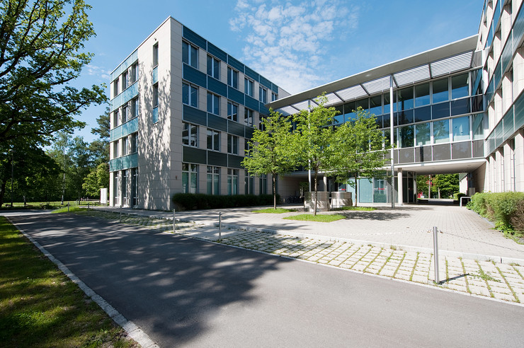 Ubicación del Centro Fraunhofer de Investigación Aplicada para Servicios de la Cadena de Suministro SCS en Nuremberg Nordostpark: © Fraunhofer IIS/ Rida El Ali
